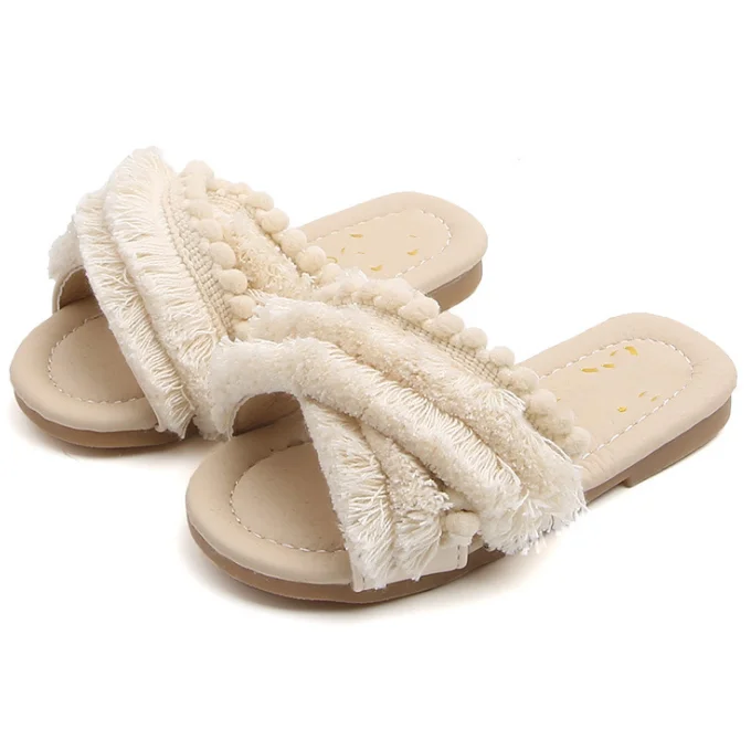 
Korean Girls Slippers Summer Girl Slipper Kid Fashion Slippers 