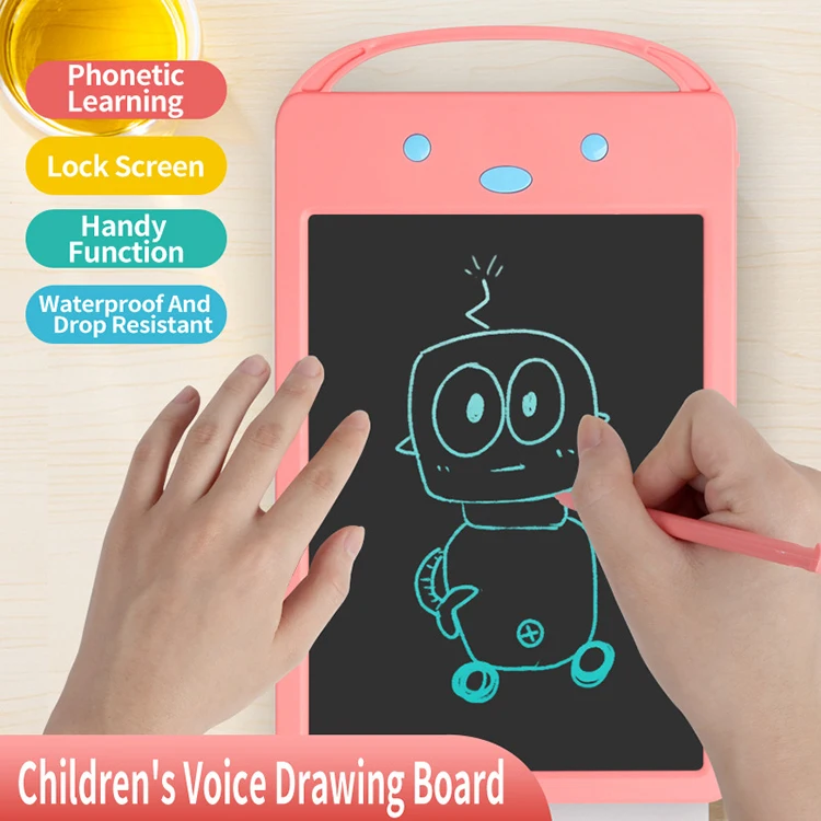 Обучающие игрушки в новом стиле, детские развивающие Игрушки для раннего обучения, детская доска для рисования с ЖК-дисплеем