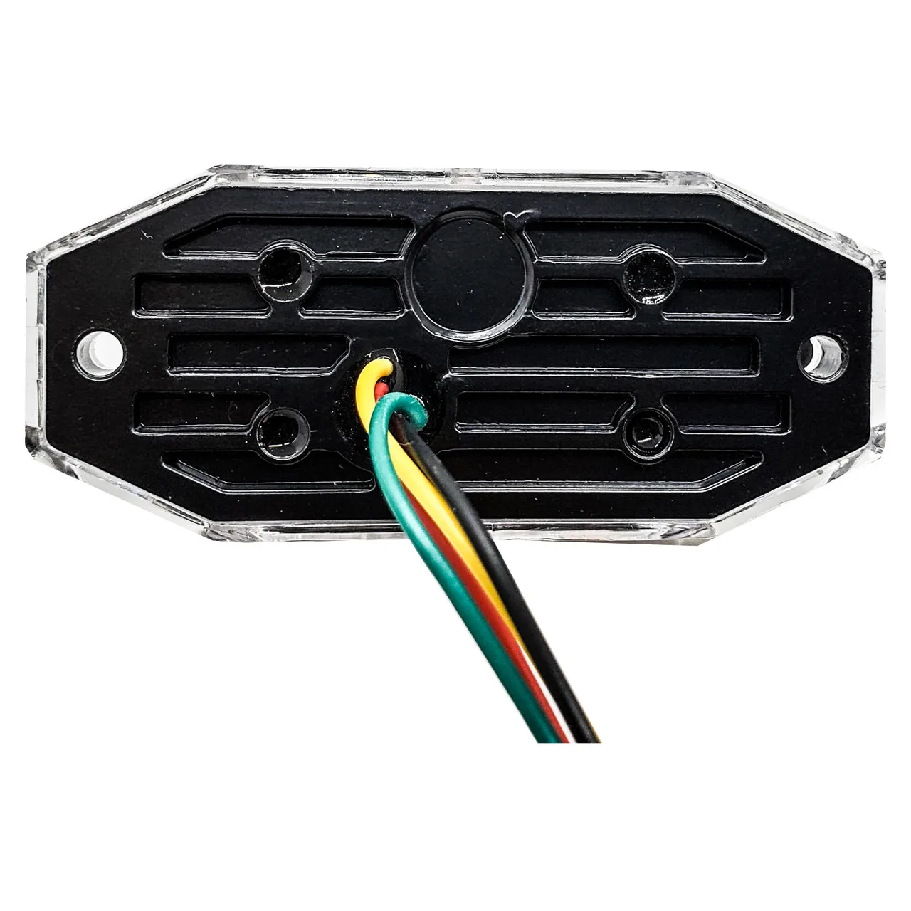 LED Mini Grille Strobe Light Head Emergency Amber Hazard Warning Lights