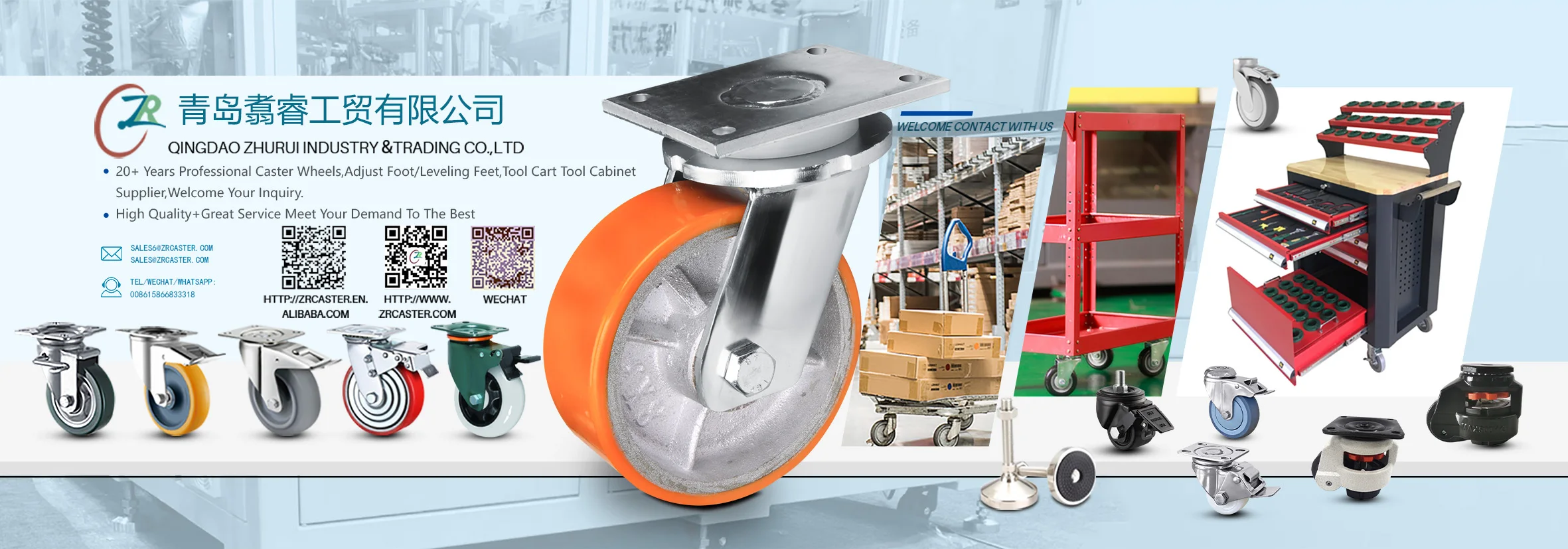 SUS304 75/100/125mm Baking Oven Trolley Castor High Temperature Stainless Steel 304 Caster Wheels Nylon Swivel Plate Castor