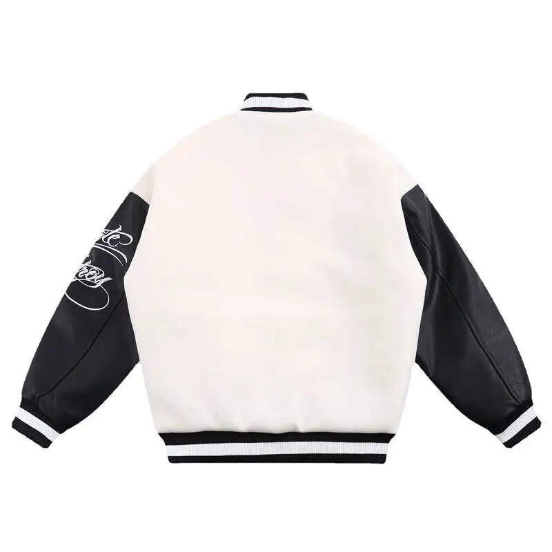 OEM мужские куртки высокого качества под заказ полиэстер сохраняет тепло бомбер письмо мужская бейсбольная куртка для мужчин