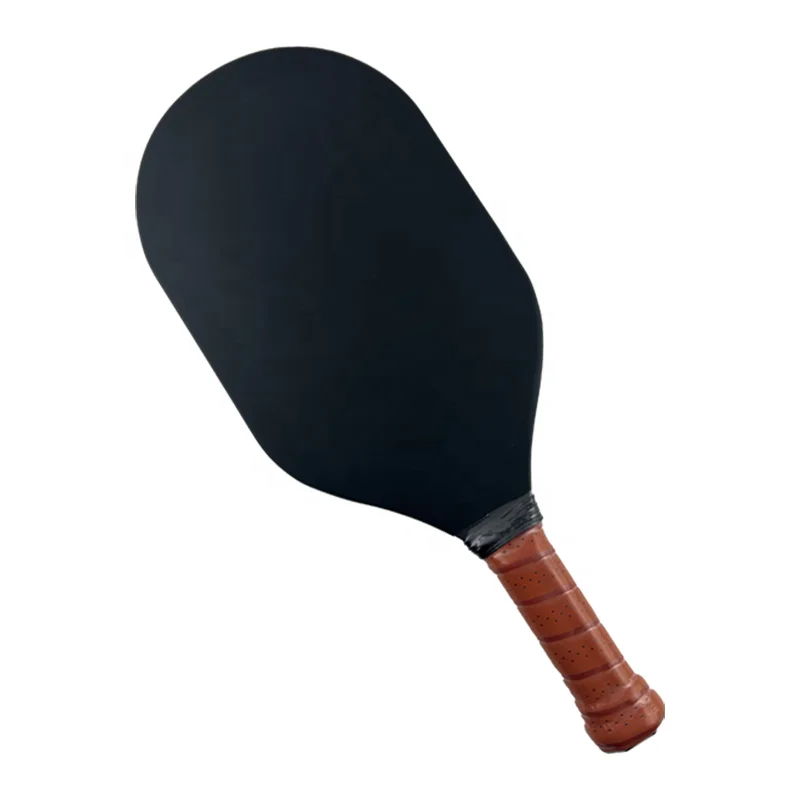 Manufacturer Customized Carbon Fiber Graphite T700 Carbon Fiber Edgeless Elongated thermoforming Pickleball Paddle