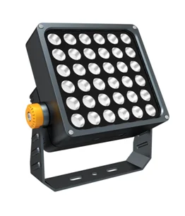 Outdoor landscape ip67 Waterproof RGB color changing spot lamp stadium exterior external controller led flood light