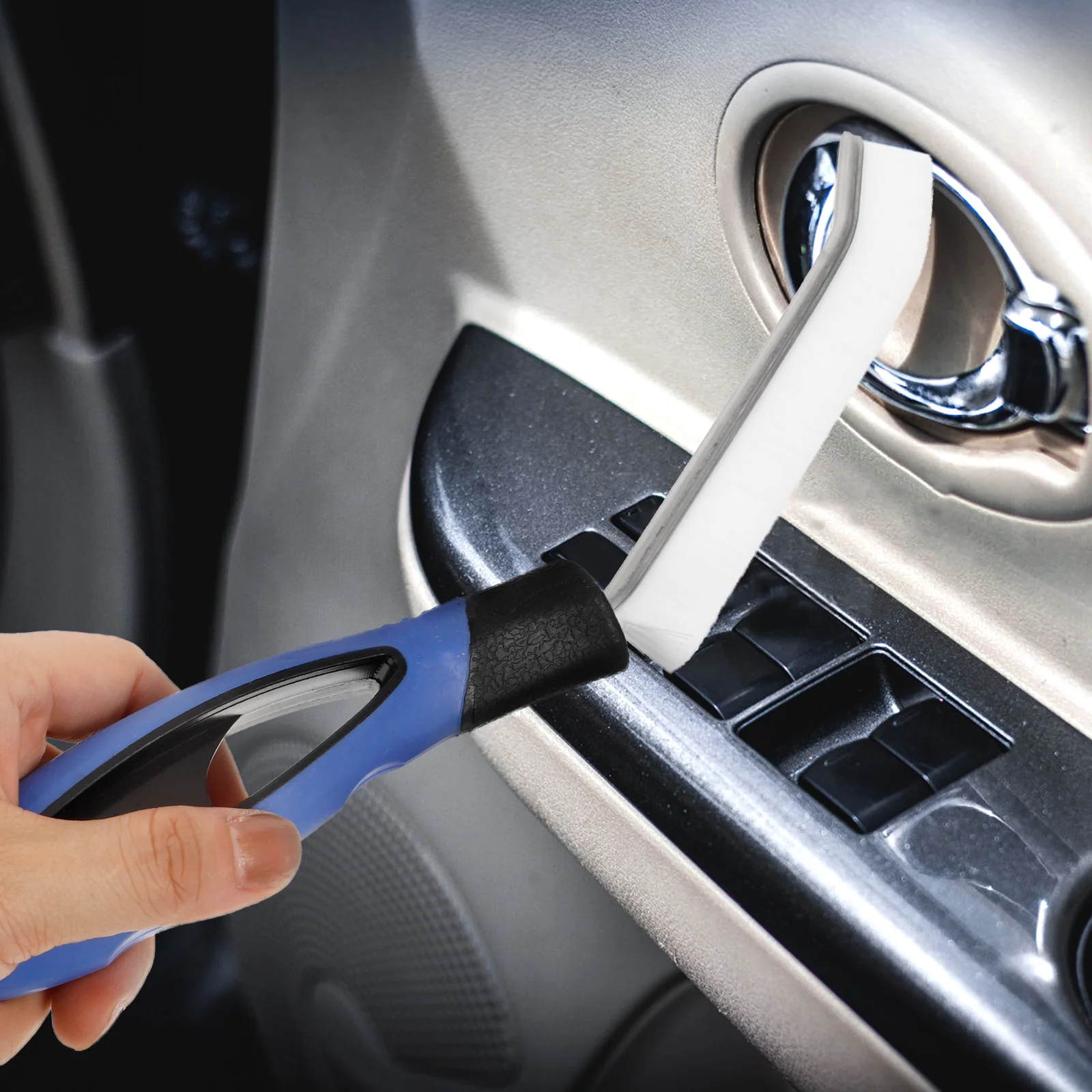 Car Tire Brush Car Detailing Rim Cleaner Brush Window Gap Cleaning Tool Car Cleaning Brush