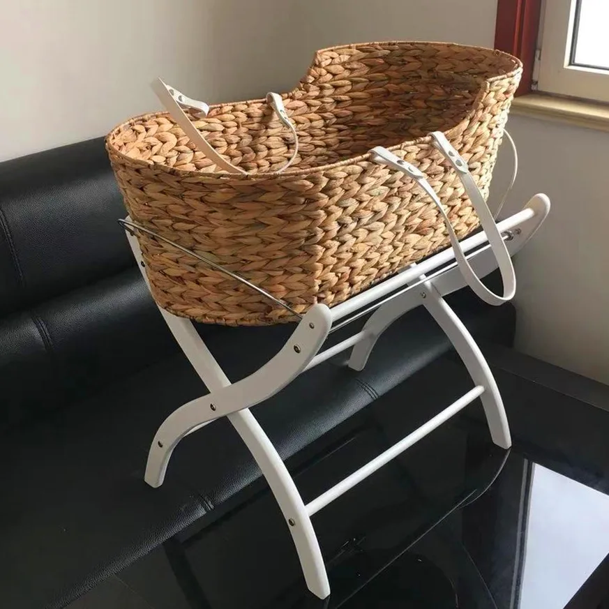 infant moses basket stand baby crib moses stand