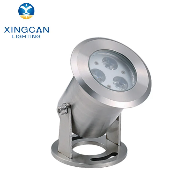 Refined SS304Fountain Underwater Lamp 24v Ip68 Water Fountain Underwater Light Led 3w 6w 9w 12w Ip68 Underwater Led Light Rgb