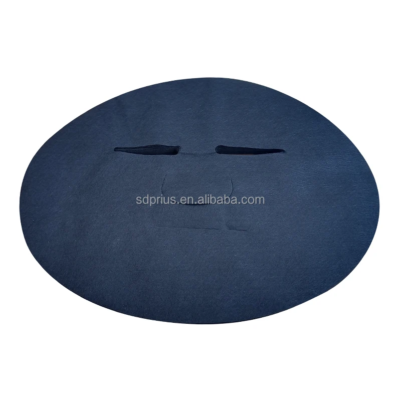40gsm bamboo charcoal fiber nonwoven facial mask sheet material skin care mask facial sheet mask manufacturer