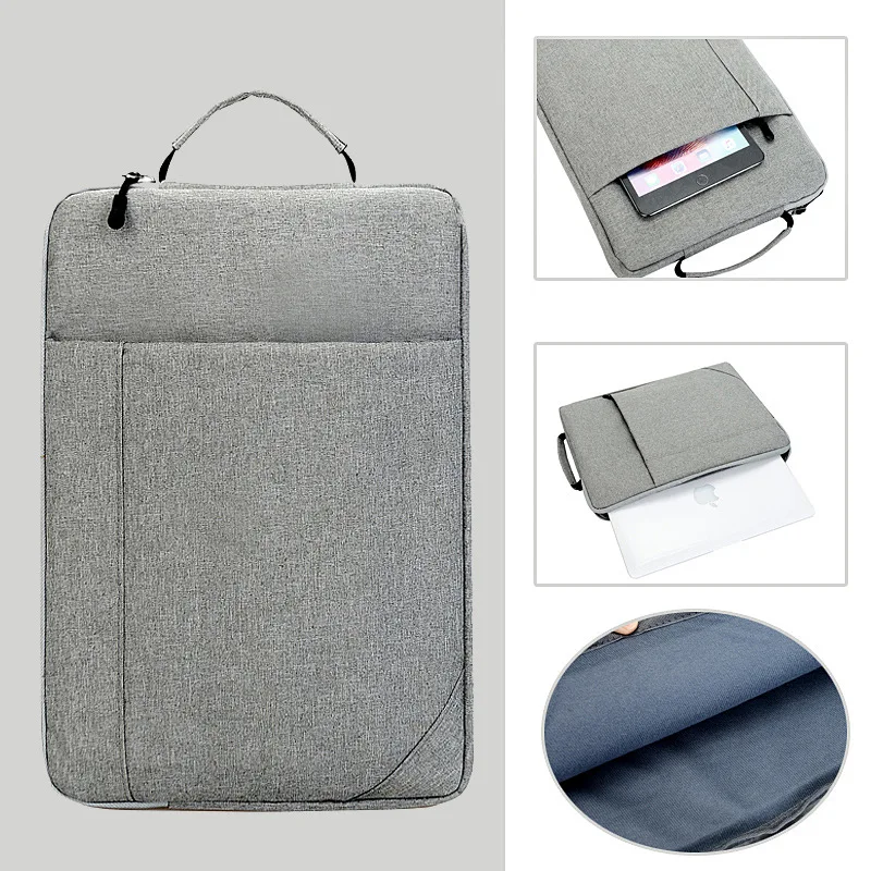 Custom logo widely used wholesale surface bolsa bag horizontal tablet laptop cover protective case sleeve laptop tool bag for sc