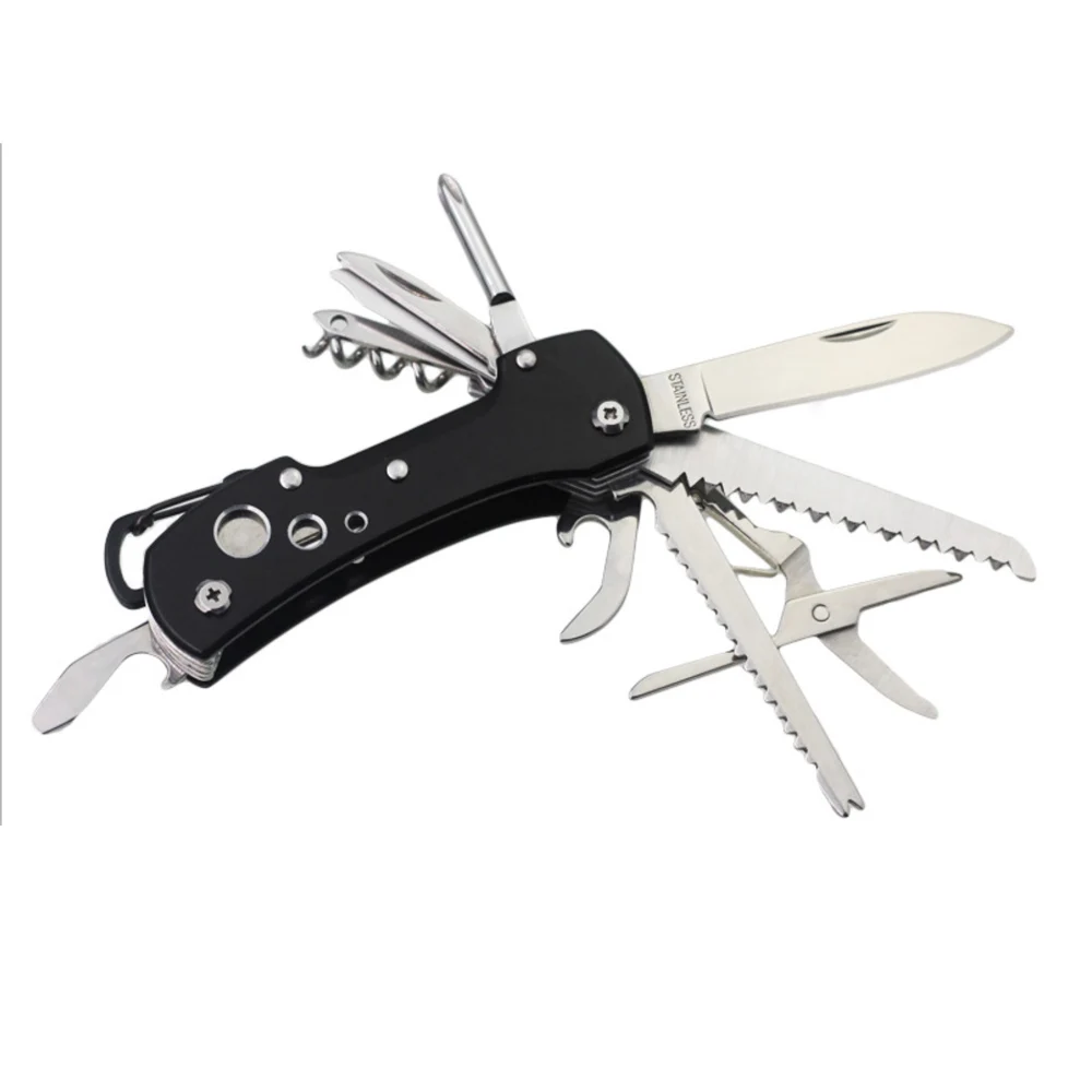 
Multifunctional knife folding multi tool keychain knife pocket knife for Outdoor Hunting Survival Camping 