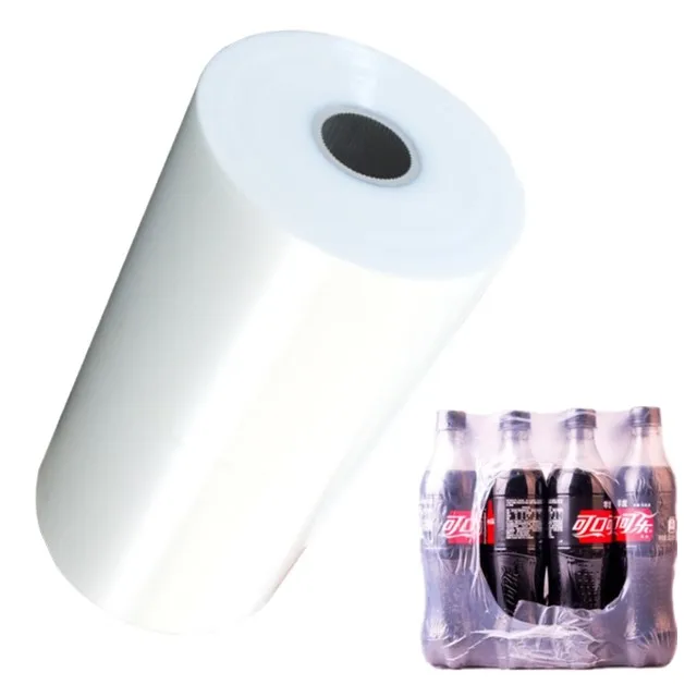 China suppliers stock shrink  film  transparent heat shrink wrap film polythene rolls