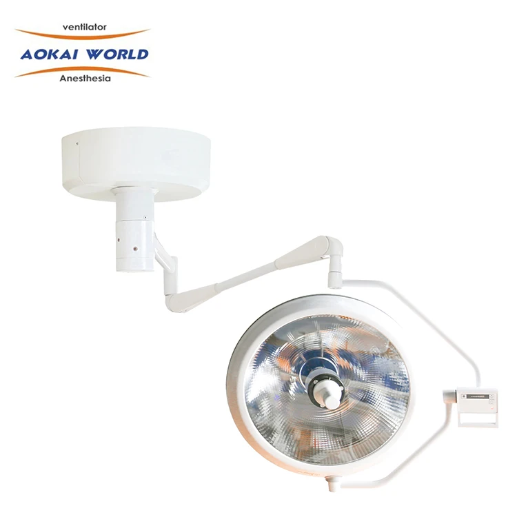 AK600 Control Panel Ceiling Tungsten Halogen Light Medical Surgical Lamp