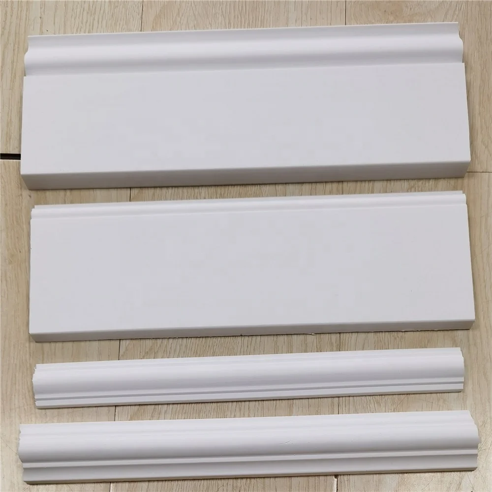  Искусственная пена украшения интерьера пластины стены литья Малайзии Горячая продажа 4 см wainscoting белый