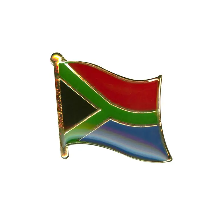 Hard Enamel Pin Custom Soft Cute Anime Enamel Pin Wholesale Custom Enamel Argentina South Africa Bahrain Flag Pin