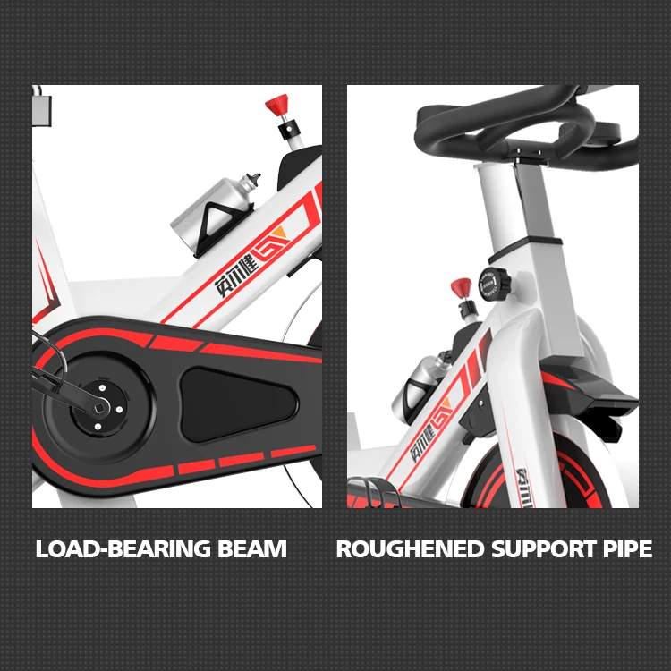 Indoor body building home gym equipment fitness machine exercise folding magnetic static bicycle sports spin bike