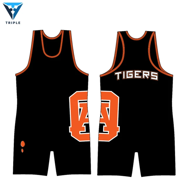 Hot sale wrestling singlet pattern colorful men wrestling singlet custom kids wrestling singlet
