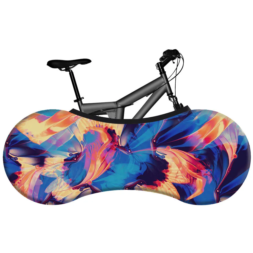 Bike Cover Washable Elastic Dirt-Free Bike Storage Wheel Cover Tire Package Fit All Bicycles
