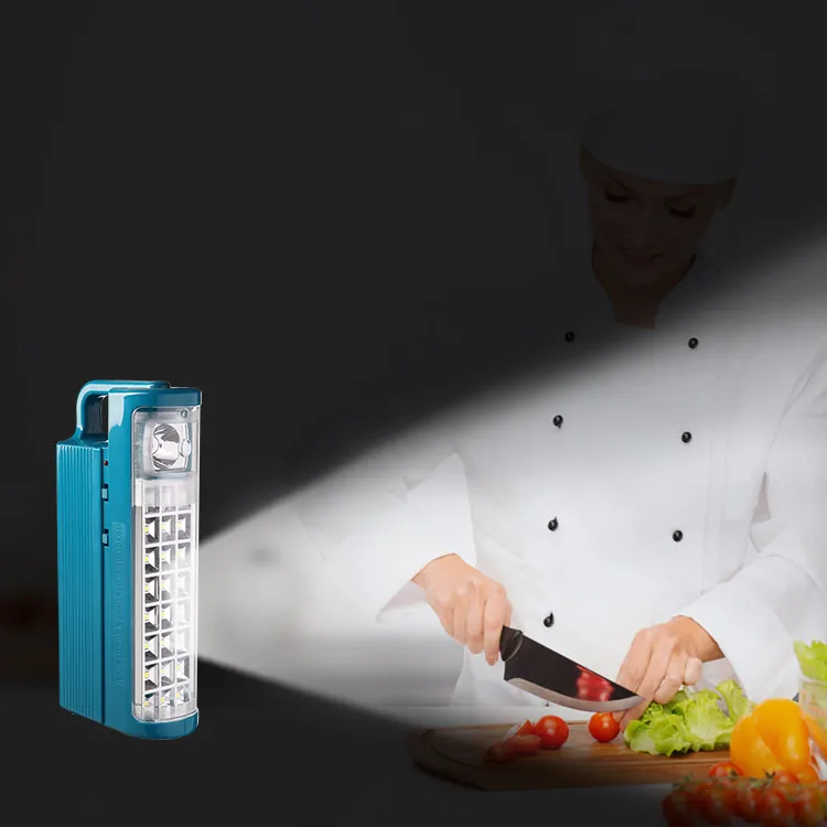 24+1pcs SMD Led Lantern Rechargeable Emergency Light Stand-by Light with Spotlight