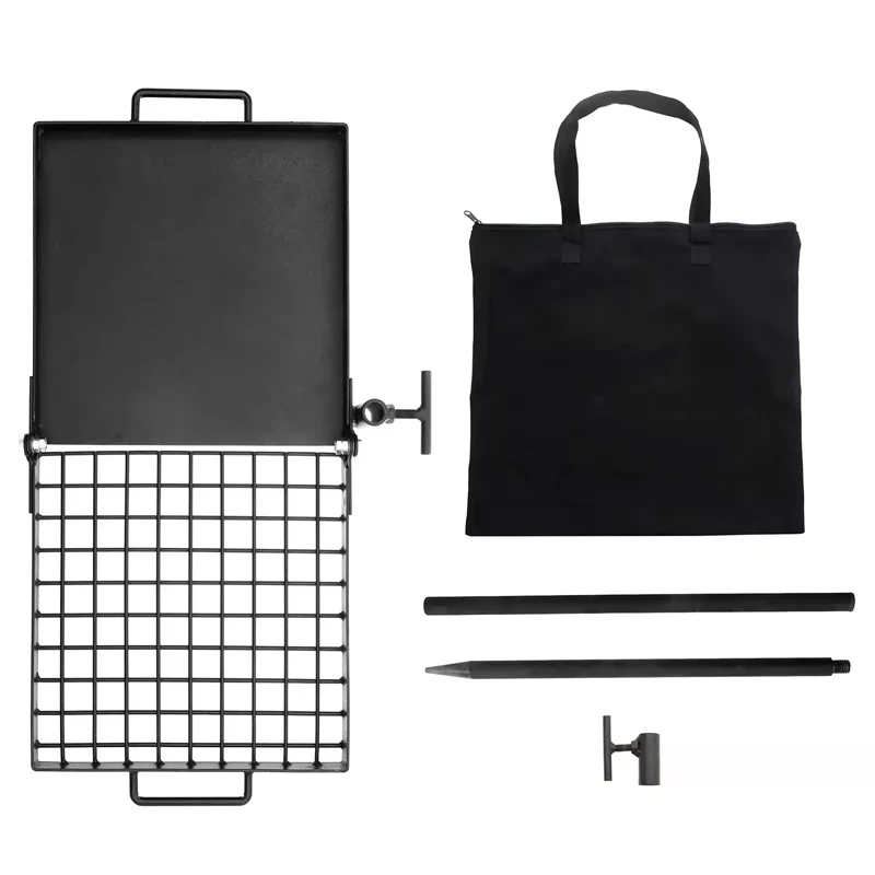 Portable Ground Insert Barbecue Grill, a versatile solution for outdoor barbecue