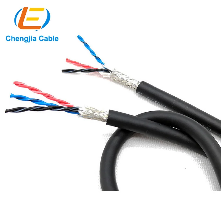 YY506 2X2X0.3 (22AWG)Yaskawa Electric Encoder Cables AC Servo Motor Encoder Feedback Cable Mitsubishi Servo Motor Power Cable