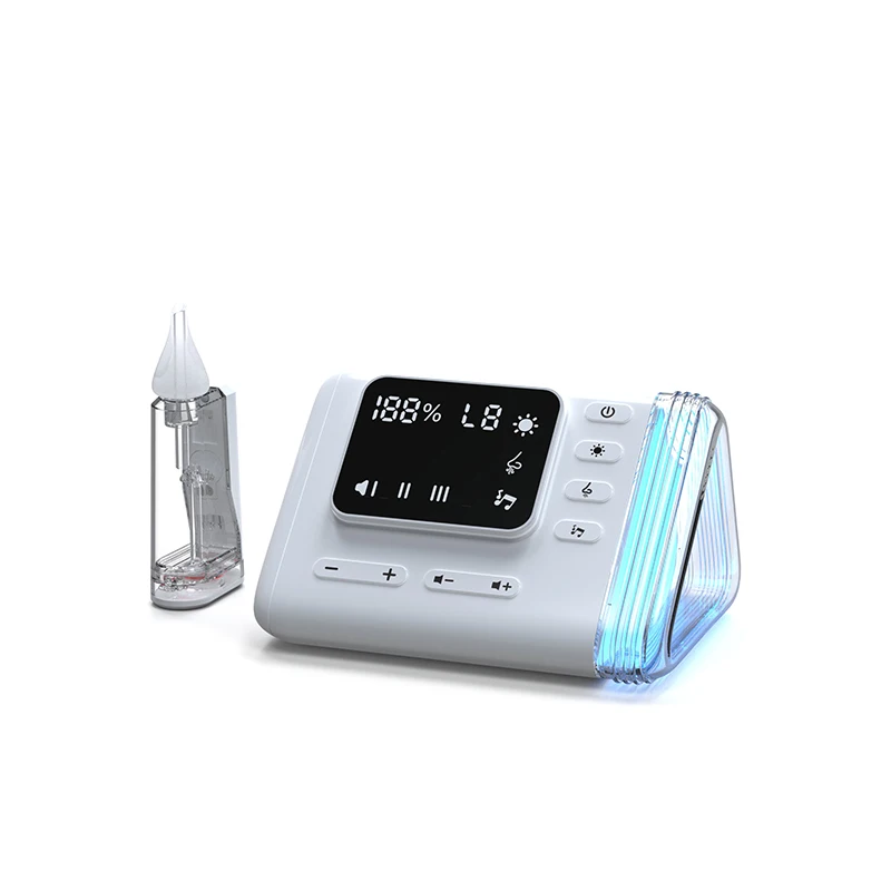 Innovation electric nasal aspirator for toddlers baby nose sucker, nose cleaner with 3 silicone tips, 9 adjustable suction level