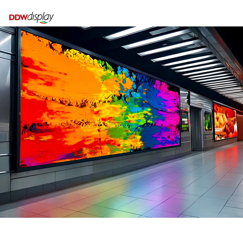 High Quality Indoor Ultra Thin Wall Mounted Led Screen P1.25 P1.56 P1.95 p2.5 High Definition Video Wall For Advertising Display