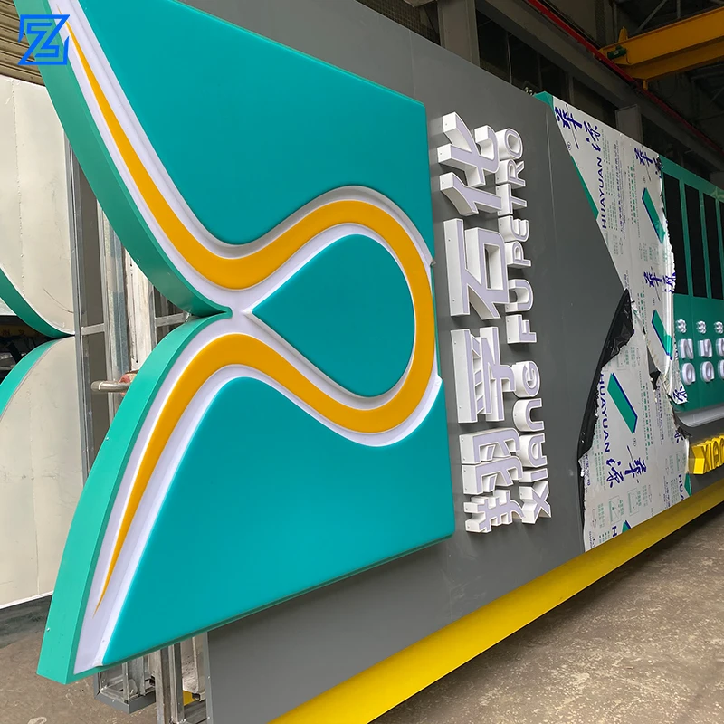 customize pylon sign 4S car shop/ hospital/bank/park pylon sign outdoor waterproof standing stainless steel totem sign board