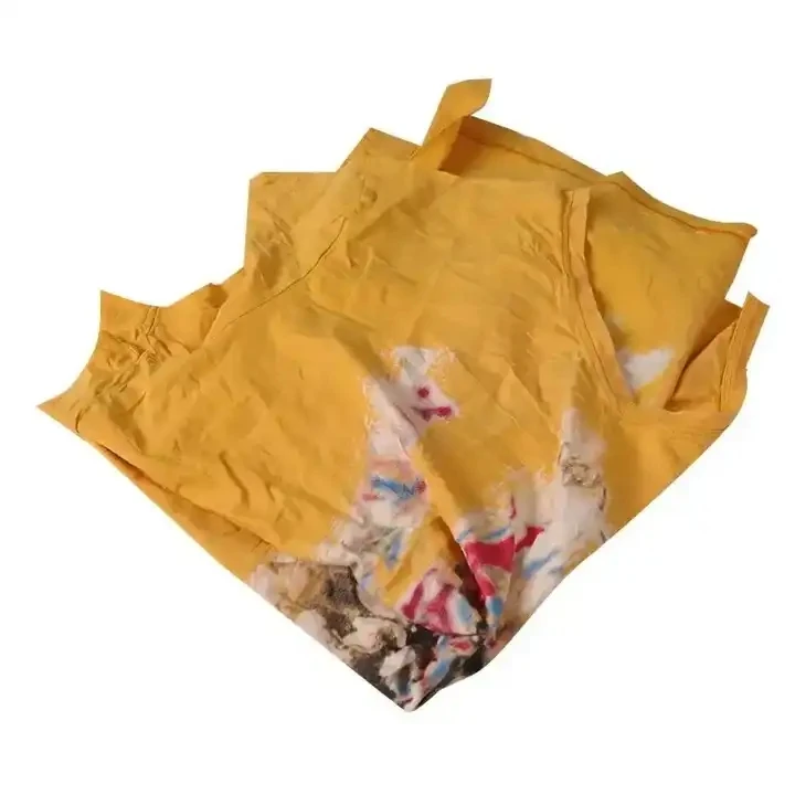 Youyi Factory wholesale Dark Color 10kg Bales Mixed Used Clothing Cotton Rags for Cleaning Industrial Use