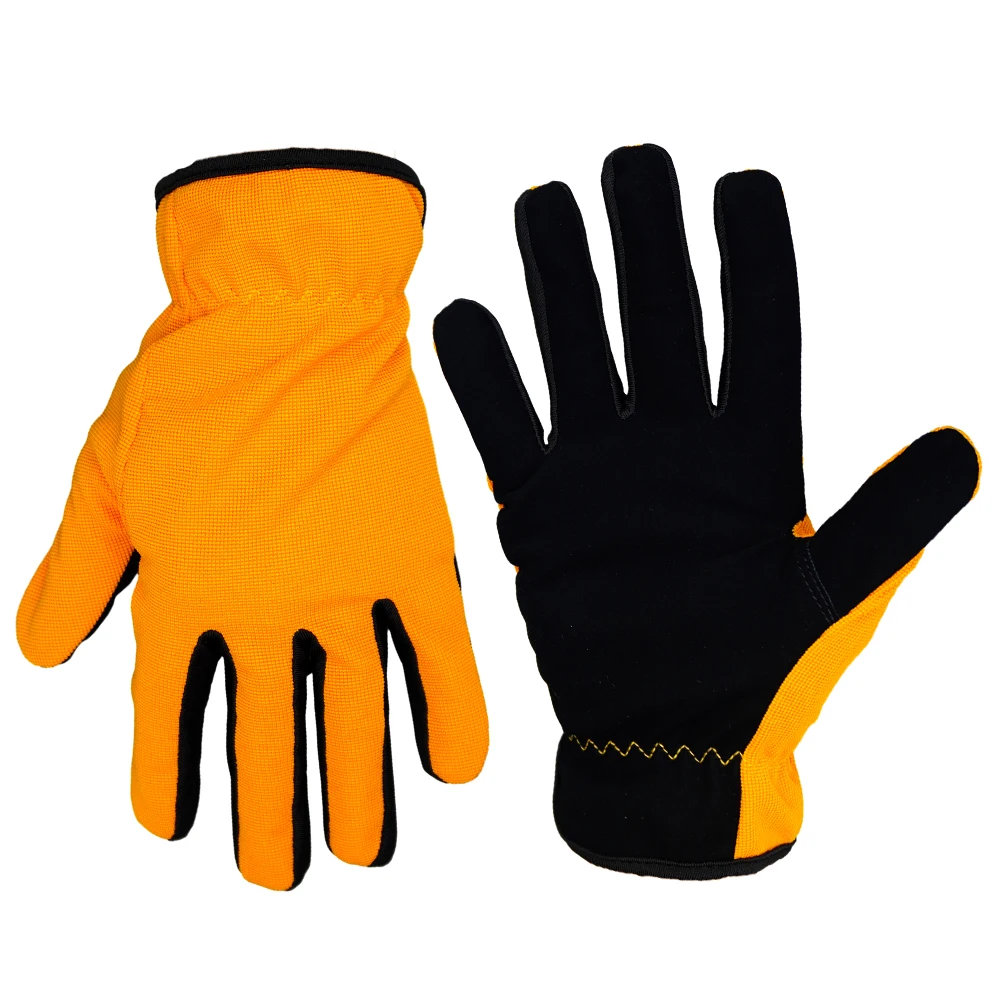 Light weight men and women most demanded working glove Anti-slip Breathable hand safety leather gloves
