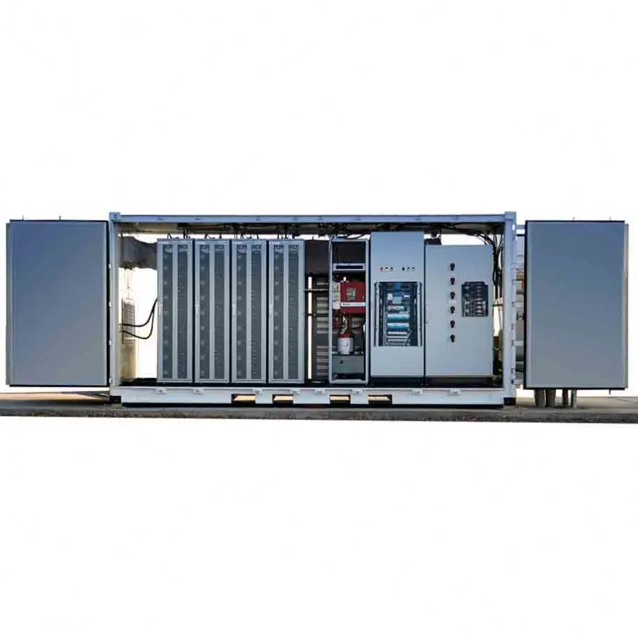 Energy storage container lithium battery 500kw 1mw 6.5mwh solar power storage 40ft 1mw container energy storage system