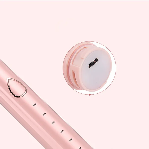 IPX7 Waterproof Portable 3 in 1 Electric Brush Facial Massage Smart Sonic Toothbrush for Female