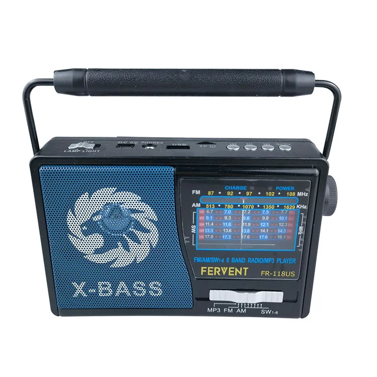 Best Quality Multi Band Home Radio Portable Am Fm Sw Radio with flashlight