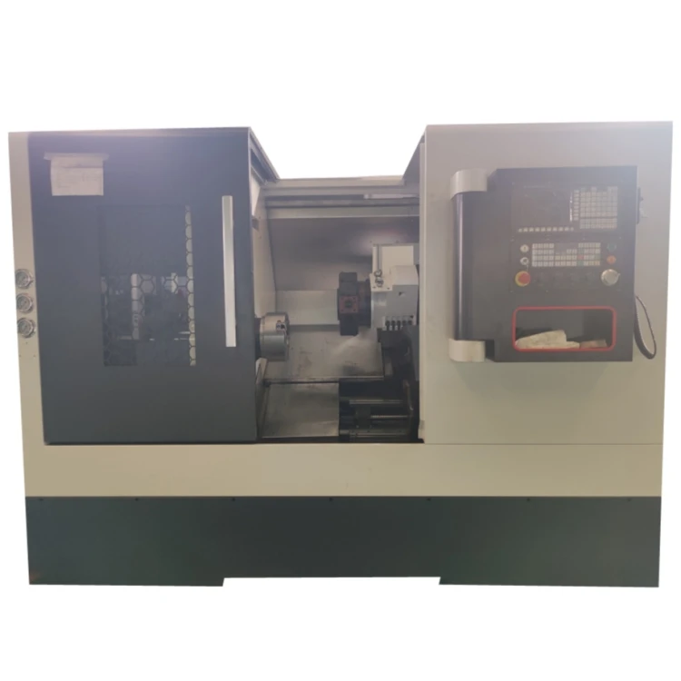 Slant Bed Type Small CNC Lathe Machine Metal Cutting CNC Lathe