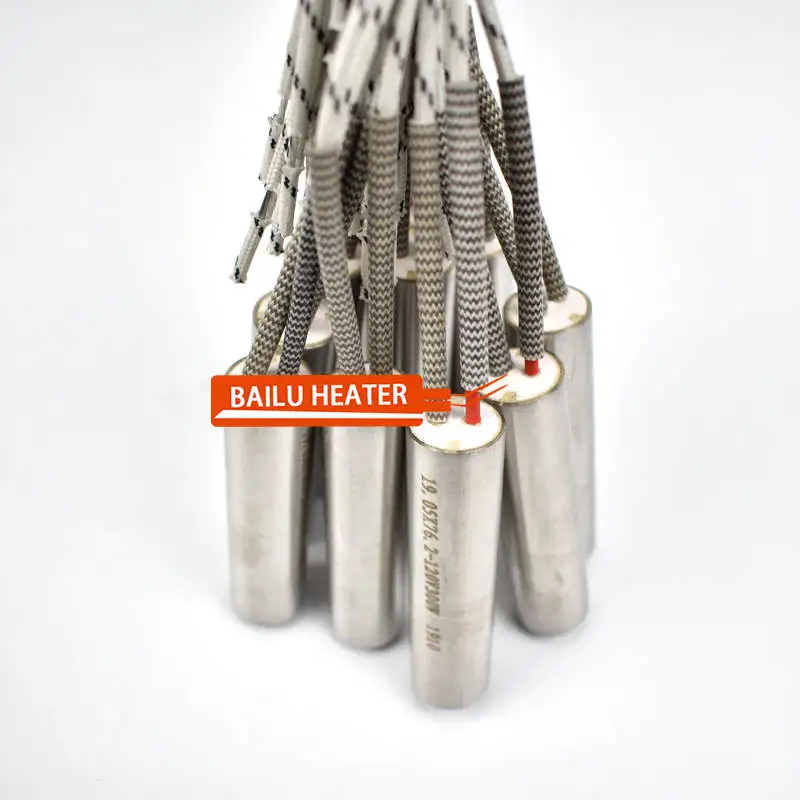Bailu Big Power High Density 12V 480V Cartridge Heater Heating Rod Element for Injection Mold