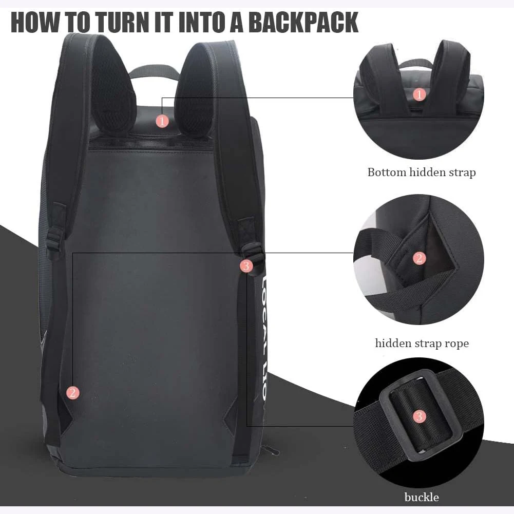 Recycle RPET High Quality Travel Backpack Carry on Duffle Bag Backpack