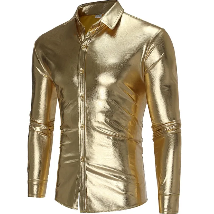 Обработка и производство мужских рубашек из эластичной кожи