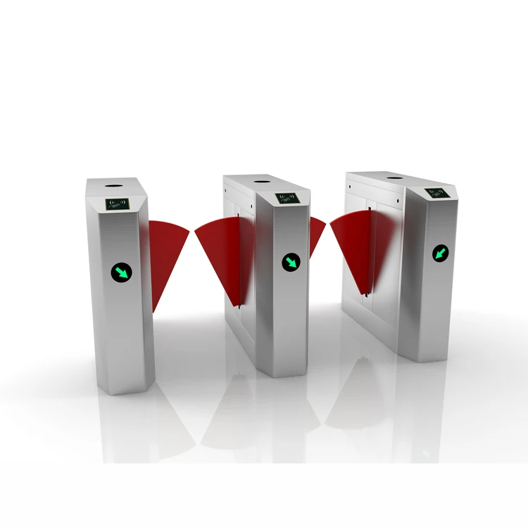 Factory Direct Price Top Quality High Quality 304 Stainless Steel Access Control Sliding Gate Flap Barrier For Hotel