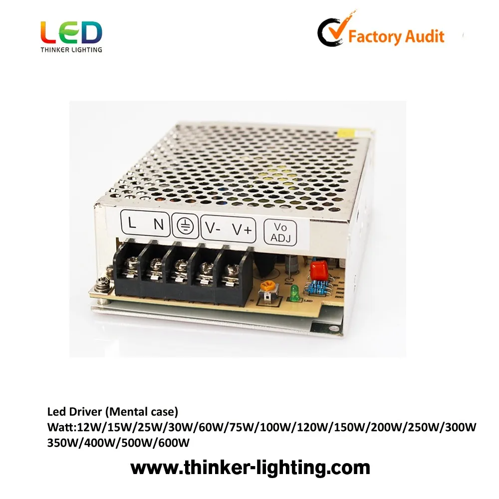 Good Price High Quality Waterproof IP67 1000W Waterproof LED Driver 12V/24V  LED Power Supply