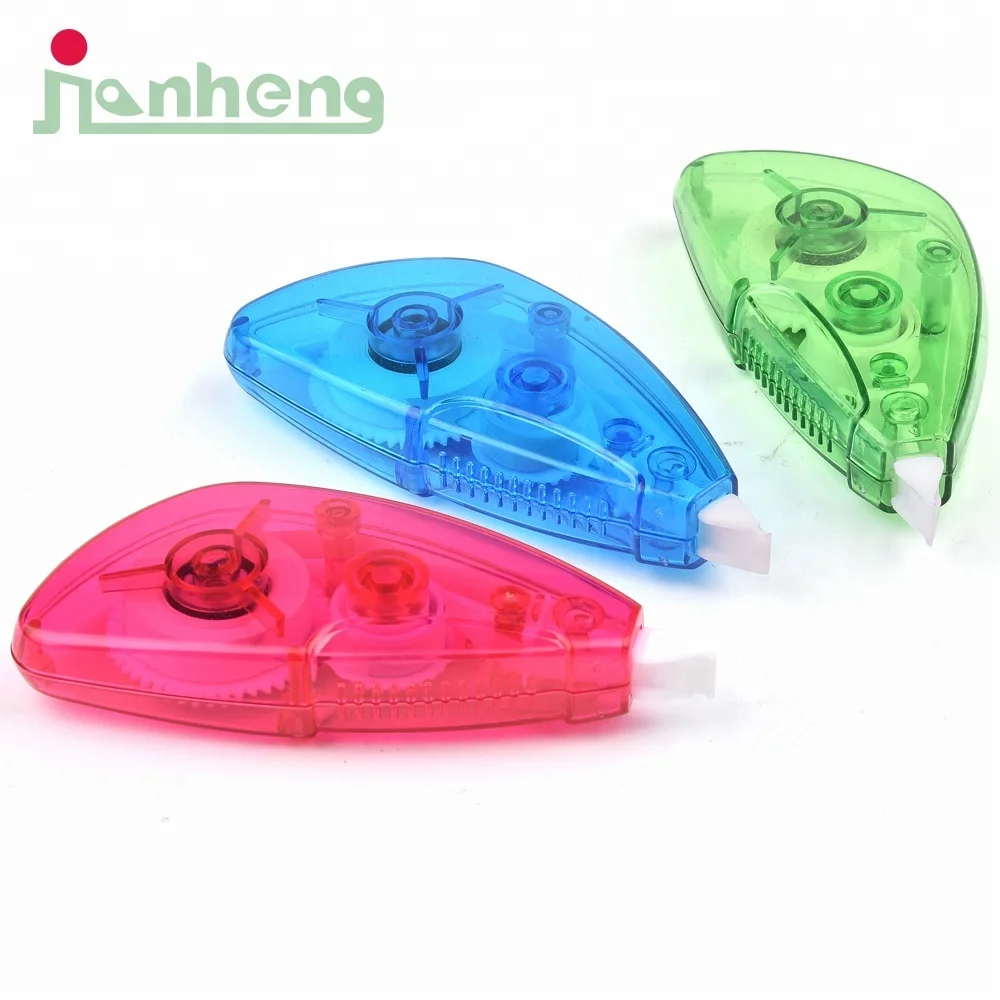 Blue red non-refill correction tape Sales with OEM design