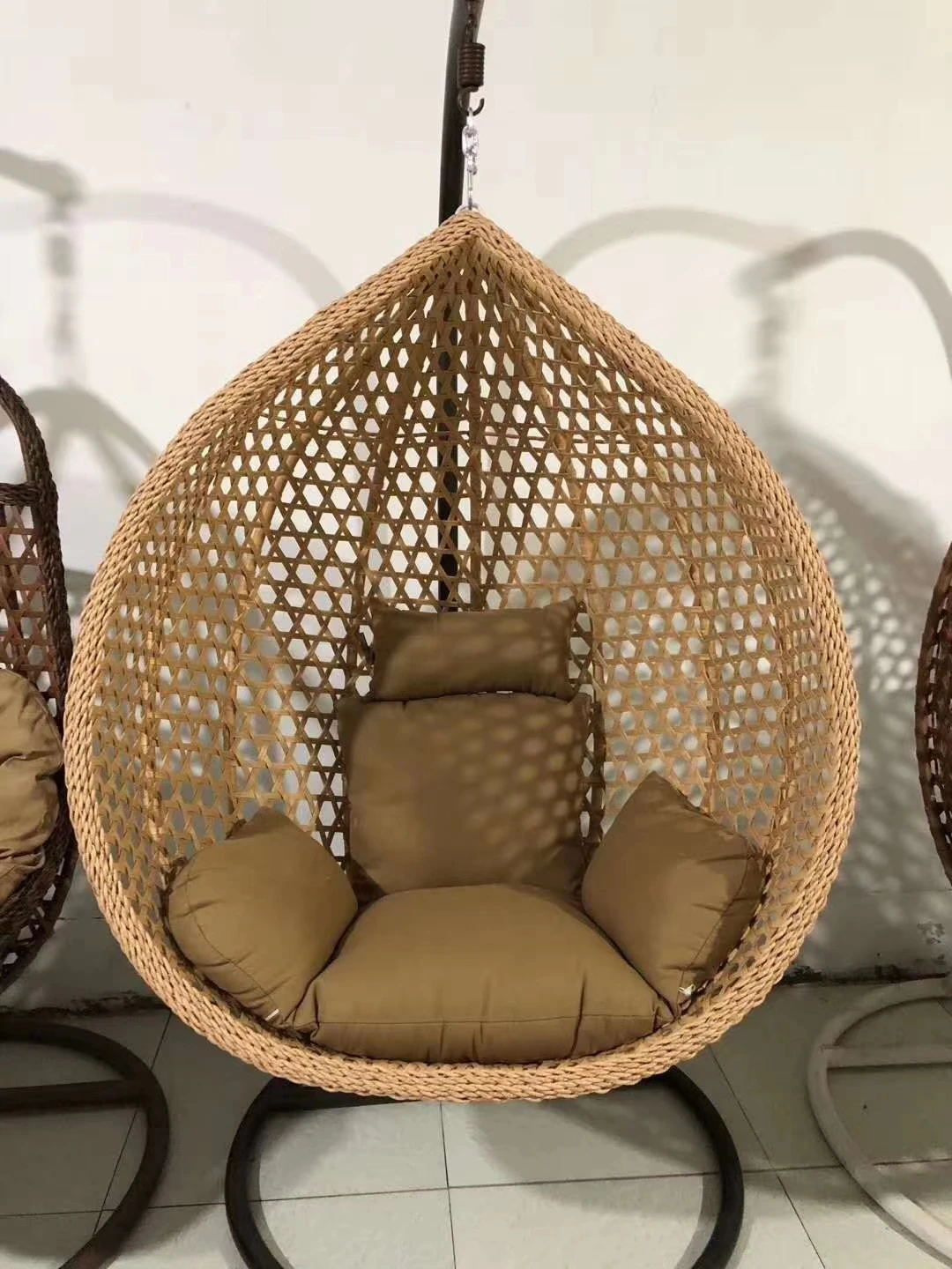 Swing Garden Chair Cushion Hanging Basket Swing Glass Chair Egg Hammock Cradle Outdoor Made In China