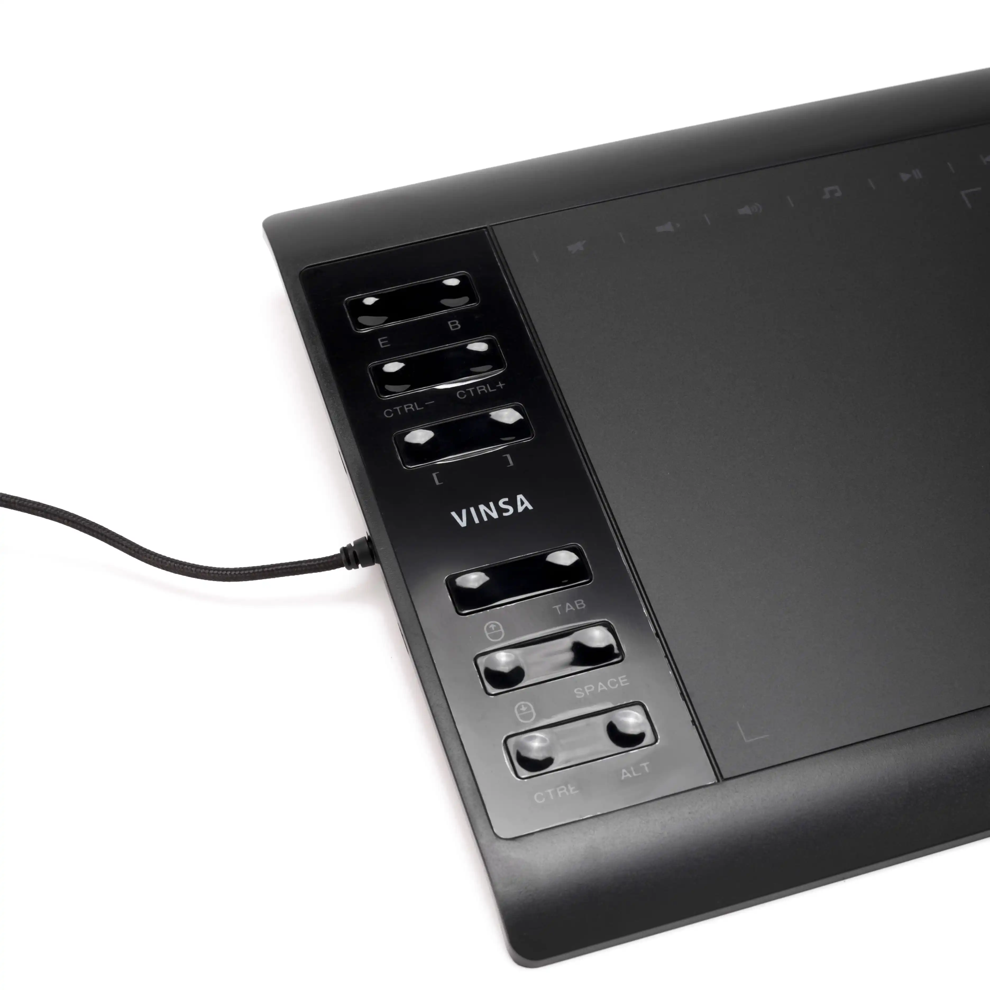 Планшет Графический Vinsa 1060Plus прочный 10x6 дюймов с функцией наклона без