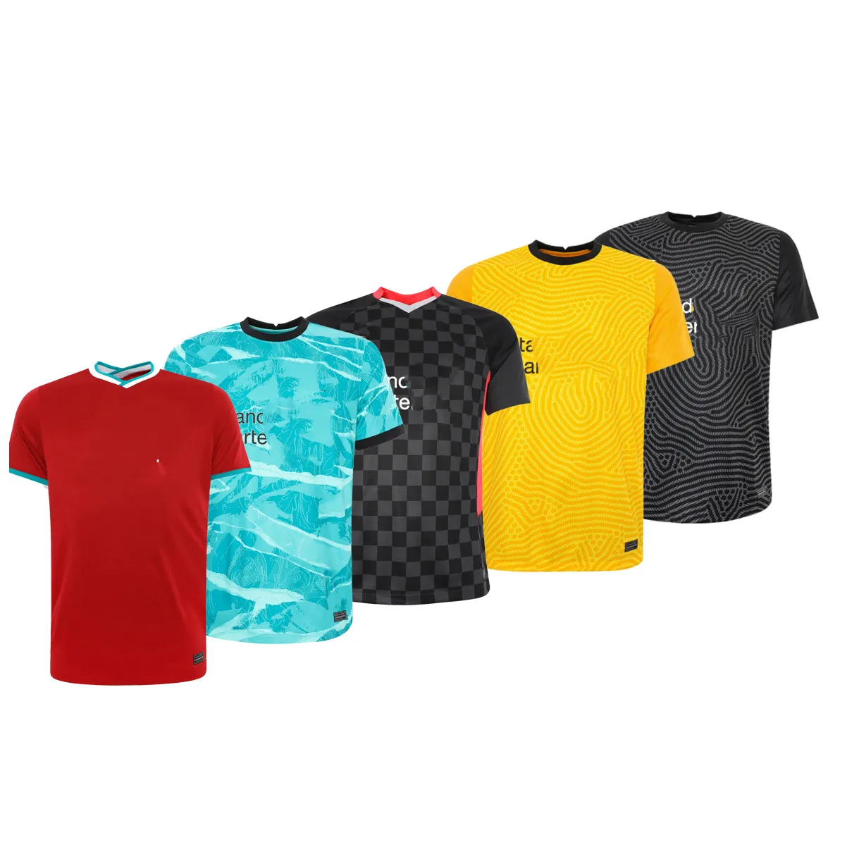 
2020 2021 New Wholesale top thai Brazilian League camisas de futebol 