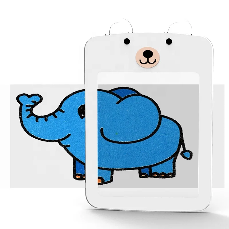 6,5 дюймовый мультяшный ЖК-планшет для письма детское меню детская кухня игрушка прозрачный планшет для рисования