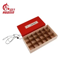 Деревянная коробка с логотипом на заказ, Бамбуковая коробка для еды, чая, шоколада