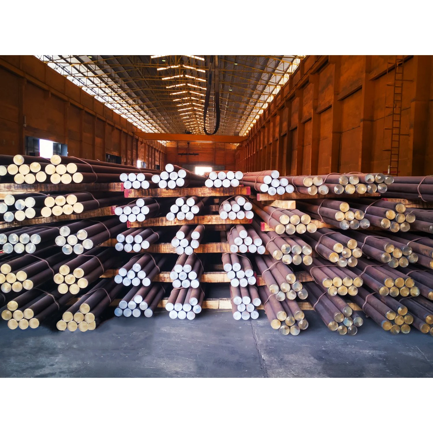 Factory Supply Carbon Steel Round Bars 1060 1045 C45 S45c Ck45 Mild Steel Rod Bar/Round Bar