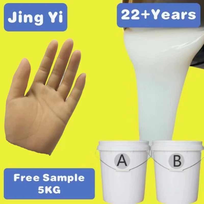 Wholesale Of New Materials Life Casting rtv 2 liquid silicone rubber platinum silicone rubber for dlido making