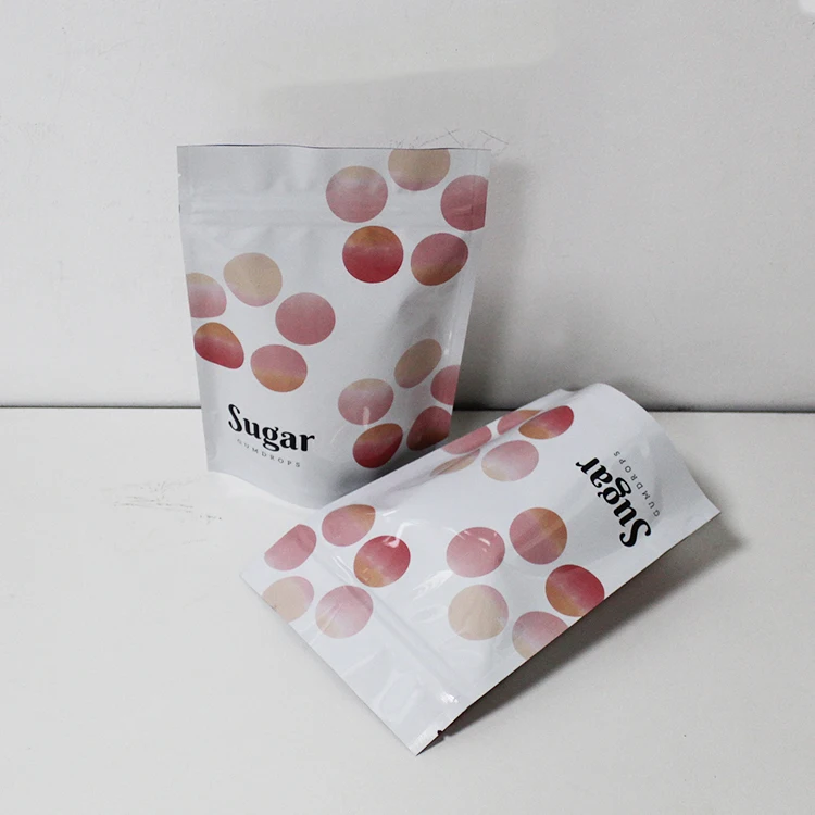 1/8 With Stickers Chocolate Cute Smell Proof Buds Packaging Edible Ziplock Pouch 3.5 Cookies Jokes Up Mylar Bags