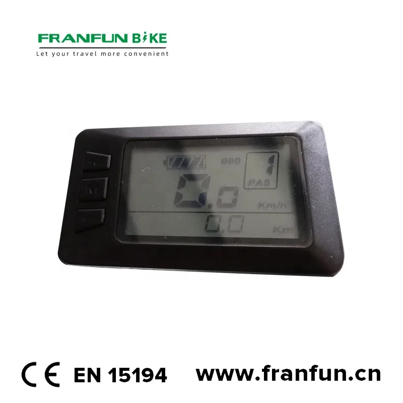 Instrument lcd display for electric bike muti function bicycle screen displays