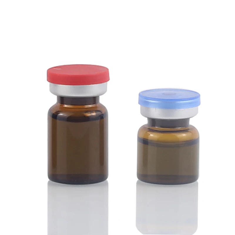 Mini Vials Of Sterile Powder Vial For Sale/ Glass Bottles With Rubber Stopper