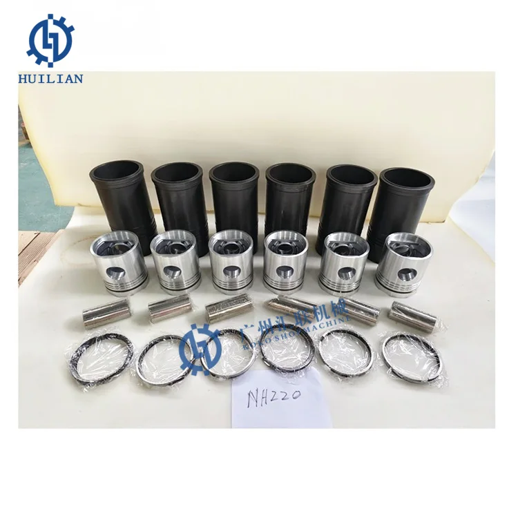 Cylinder Liner kit CUM MINS NH220 NTA855 N14 VTA28 ISX15 QSX15 M11 Engine Rebuild Kits 6610-31-2110 4932720