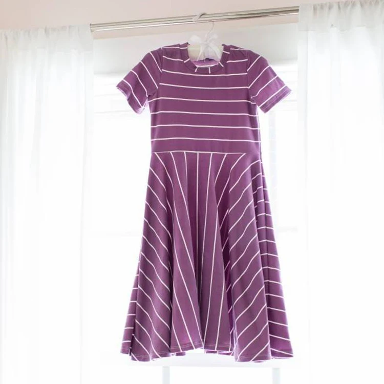 
Beautiful Children Clothes Linen Cotton Baby Girls Dress In Long Sleeve For Winter 